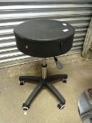 *Circular Wheeled Foot Stool