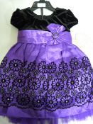 *Jona Michelle 2 Piece Childrens Dress with Diaper Cover - Size 18 Months