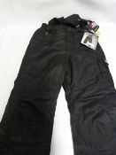 *Pair of Boys Weatherproof 32 Degrees Zip Off Suspender Ski Pants - Size Small