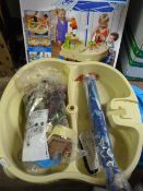 *Step 2 Sail Away Adventure Sand and Water Activity Table with Umbrella