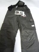 *Pair of Boys Weatherproof 32 Degrees Zip Off Suspender Ski Pants - Size Small