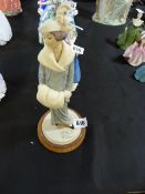 Vittorio Tessaro Art Deco Lady Figurine