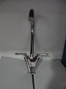 *Chrome Swan Neck Tap