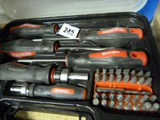 49 Piece Screw Driver & Bit Set