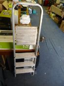 Pair of Folding Aluminium Steps