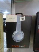 *BEATS SOLO 2 H/PHONES GRY