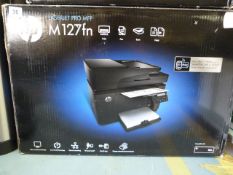 *HP Laser Jet Pro Model Number HF127 FN