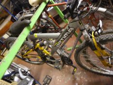 Optima Mountain Bike - Yellow & Silver