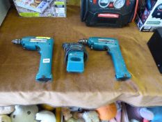 2 Makita Cordless Drills with Charger