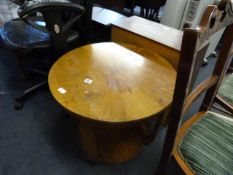 Art Deco Circular Table