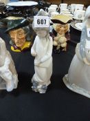 Nao Girl & Dog Figurine