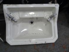 *Vintage Wash Basin with Taps