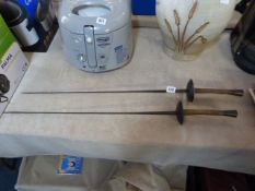 Pair of Ornamental Fencing Swords