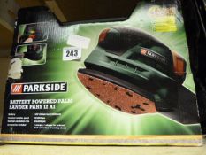 Parkside Battery Operated Palm Sander PAHS12A1