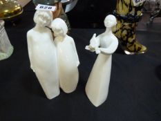 2 Royal Doulton Figurines - Images & Peace