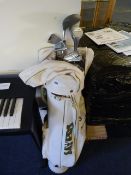 Sayers Golf Bag Complete with Full Set of Ladies Left Handed Clubs