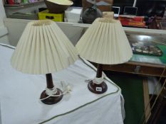 Pair of Modern Table Lamps