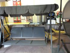 *3 Seat Swinging Garden Relaxer Sun Shade