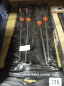 4 Piece Long Reach Screw Driver Set