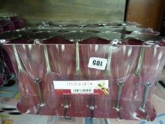 *5 Packs of 10 MOZAIK CHAMPAGNE FLUTES