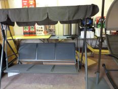 *3 Seat Swinging Garden Relaxer Sun Shade