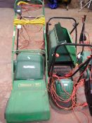 4 Assorted Qualcast Electric Lawn Mowers