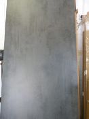 2.4m Length of Breakfast Bar Work Surface in Grey Slate Finish