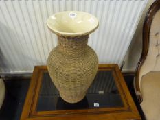 Large Wicker Vase