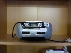 Portable CD Cassette Recorder