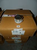 *3 Boxes Containing PEX Chrome Shower Tray Wastes 2 3/8 x 1 1/2