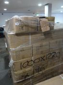 *Pallet Containing Approximately 96 x 25mm Basswood Venetian Blinds with 35mm Header 1000 x 1270