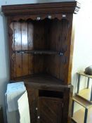 Large Pine Corner Cabinet