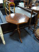 Mahogany Tripod Table