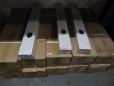 *10 Boxes Containing 25mm Basswood Venetian Blinds 68 x 98cm