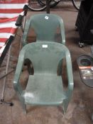 2 Children's Stackable Chairs