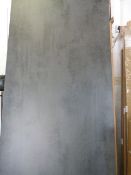 2.4m Length of Breakfast Bar Work Surface in Grey Slate Finish