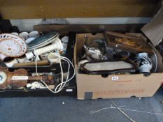 4 Boxes of China & Glassware - Kitchenalia etc