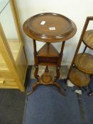 Mahogany Plant Stand