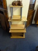 Teak TV Stand & 2 Tables