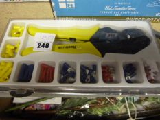 Roebuck Electrician's Cable Crimper with Crimps