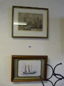 2 Framed Prints - Princes Dock (Hull)