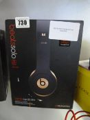 *BEATS SOLO HD BLK/GOLD