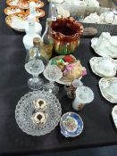 Collection of Old Bottles - Dolls - Glasswares - Plant Pots etc