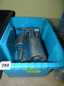 Box Containing 3 Pneumatic Pop Rivet Guns