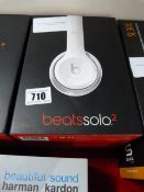 *BEATS SOLO 2 H/PHONES WHT