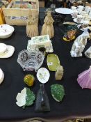 Large Green Cheese Dish - Carltonware - Trinketware etc