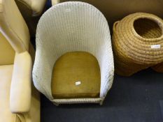 Lloyd Loom Type Wicker Chair