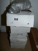 *5 Boxes of Chrome Plated Wave Design Cupboard Handles