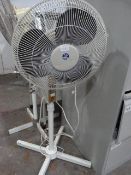 Blue Ice Pedestal Fan