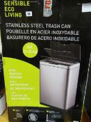 *Stainless Steel 80L Sensor Bin